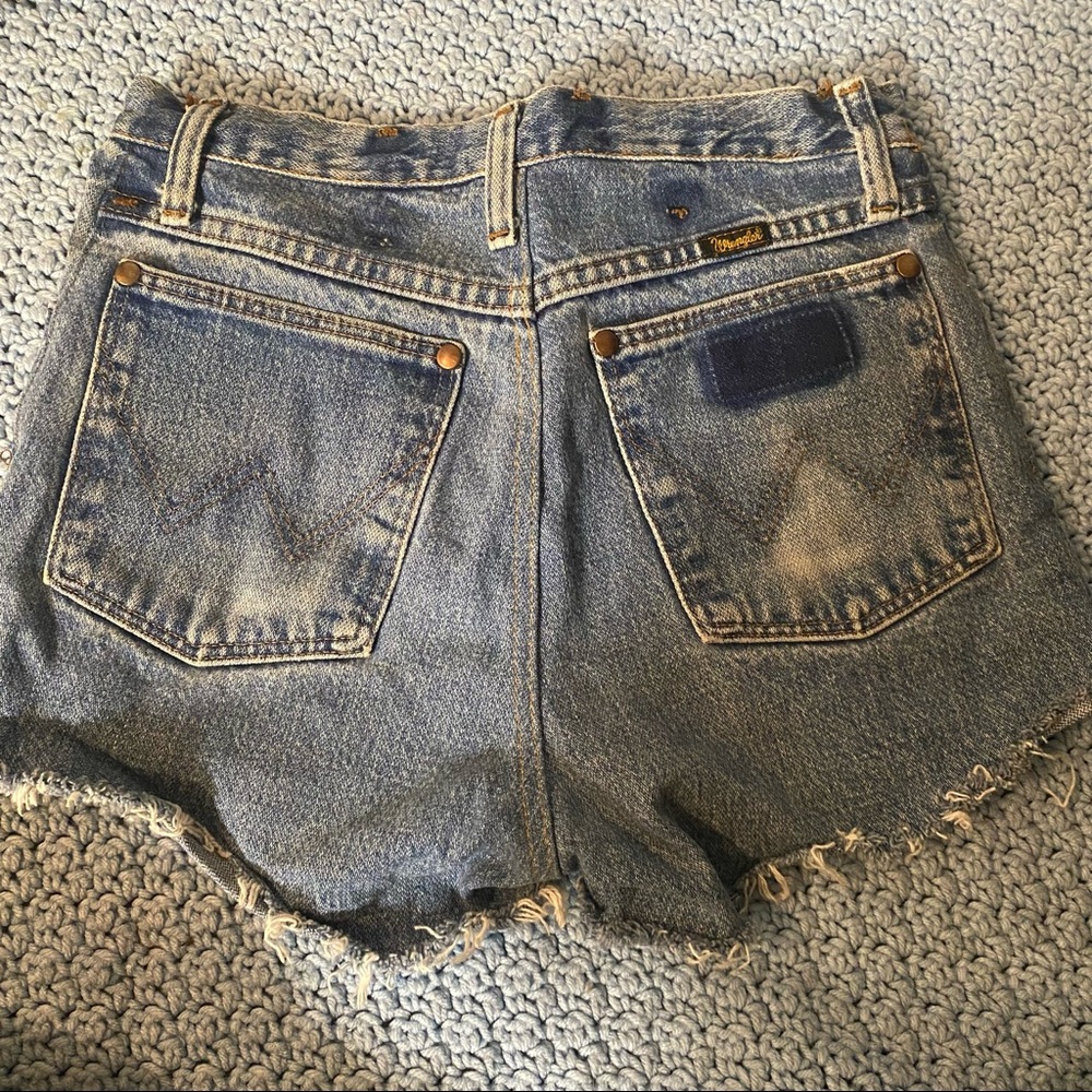 Wrangler Cut Off Shorts Size 1 No WrAngler Patch On Back Pocket